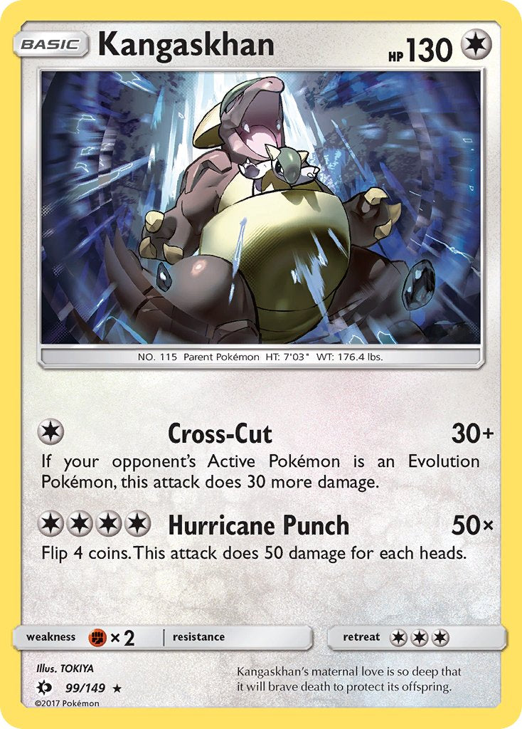 Kangaskhan (99/149) (Theme Deck Exclusive) [Sun & Moon: Base Set] | Jomio and Rueliete's Cards and Comics