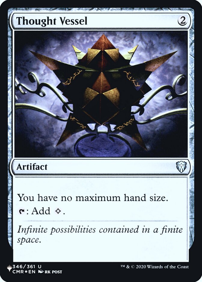Thought Vessel [Secret Lair: Heads I Win, Tails You Lose] | Jomio and Rueliete's Cards and Comics