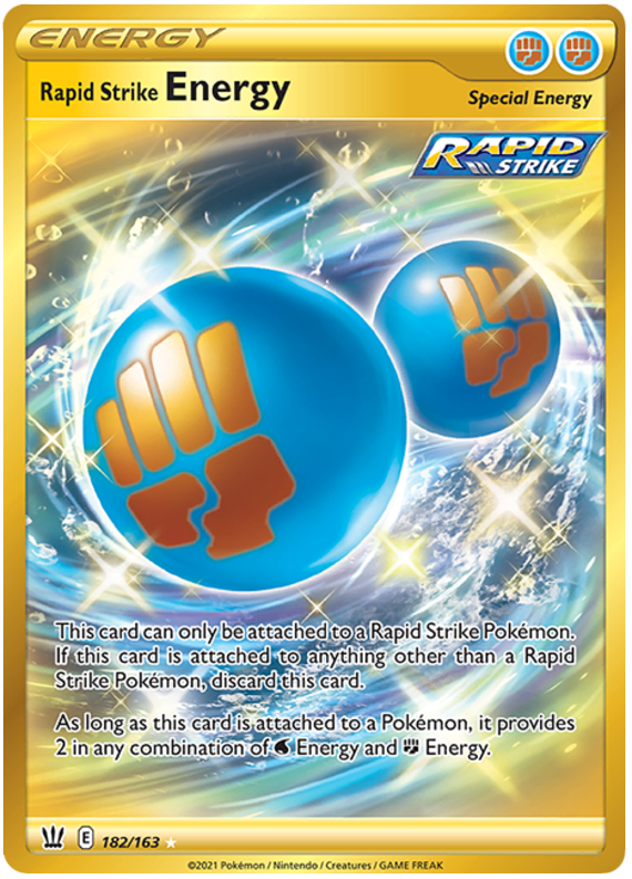 Rapid Strike Energy (182/163) [Sword & Shield: Battle Styles] | Jomio and Rueliete's Cards and Comics