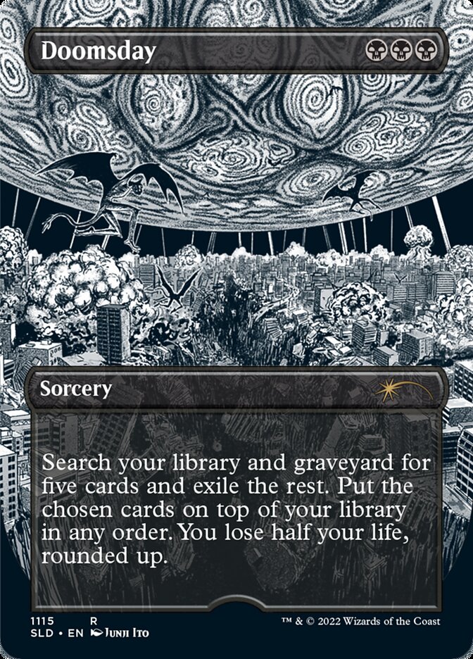 Doomsday (Borderless) [Secret Lair Drop Series] | Jomio and Rueliete's Cards and Comics