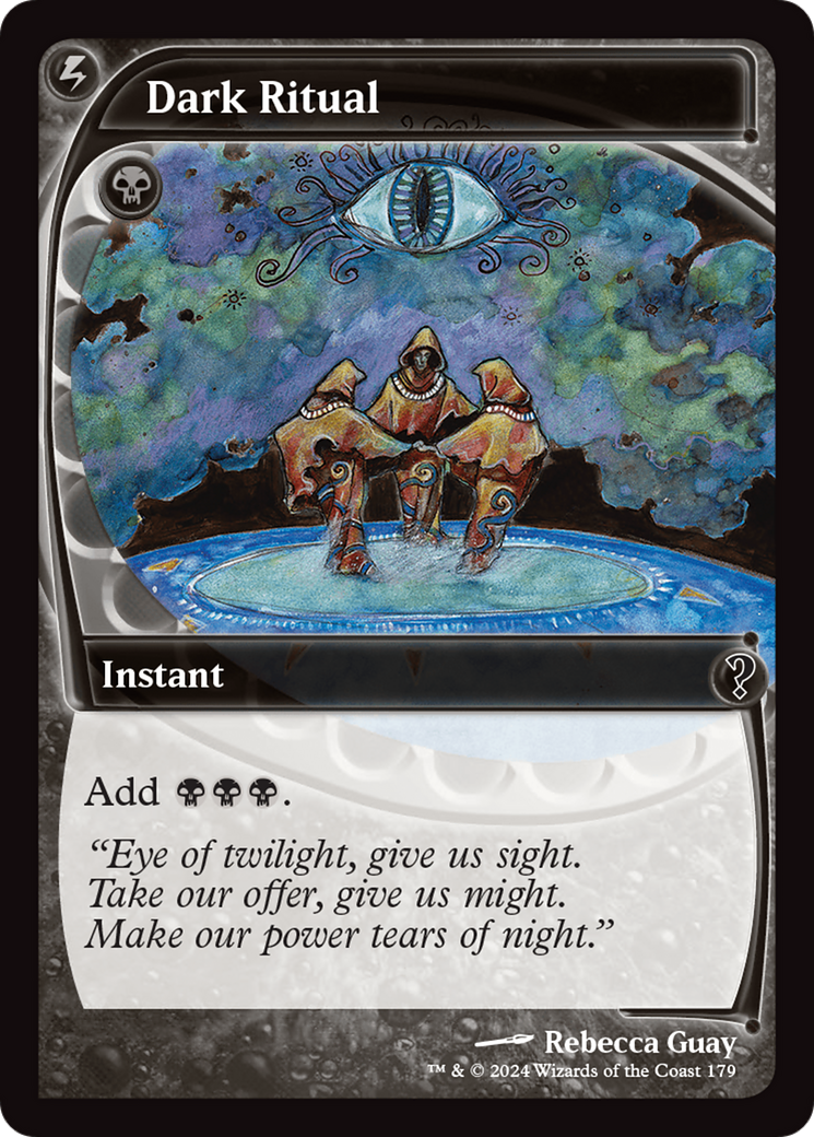 Dark Ritual (Future Sight) [Mystery Booster 2] | Jomio and Rueliete's Cards and Comics
