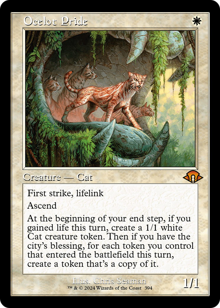 Ocelot Pride (Retro) [Modern Horizons 3] | Jomio and Rueliete's Cards and Comics