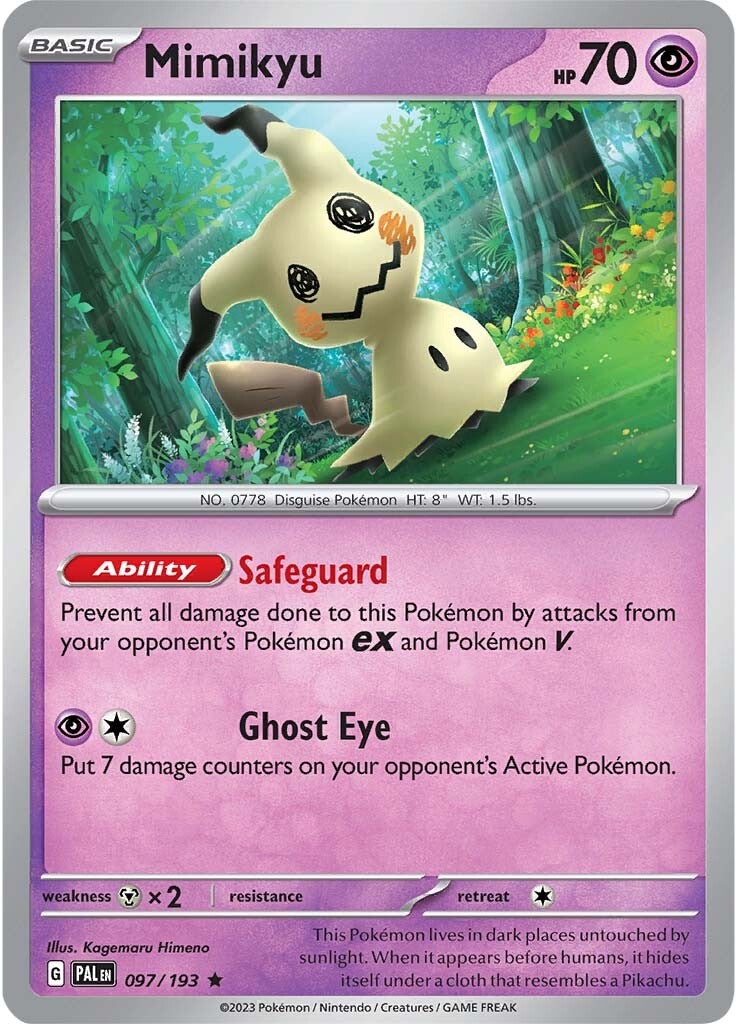 Mimikyu (097/193) [Scarlet & Violet: Paldea Evolved] | Jomio and Rueliete's Cards and Comics