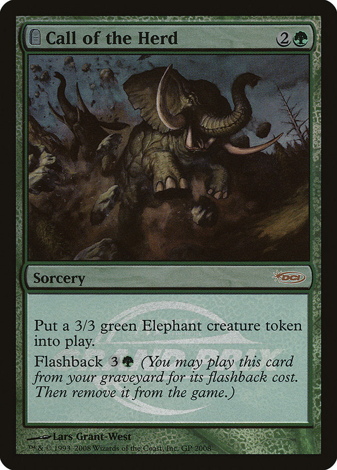 Call of the Herd (Grand Prix) [Grand Prix Promos] | Jomio and Rueliete's Cards and Comics