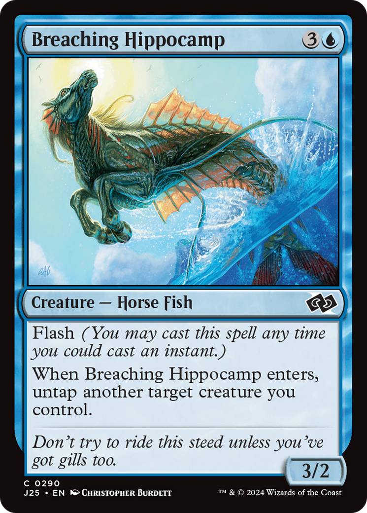 Breaching Hippocamp [Foundations Jumpstart] | Jomio and Rueliete's Cards and Comics