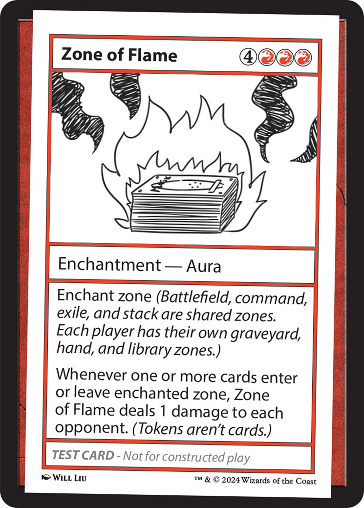 Zone of Flame [Mystery Booster 2 Playtest Cards] | Jomio and Rueliete's Cards and Comics