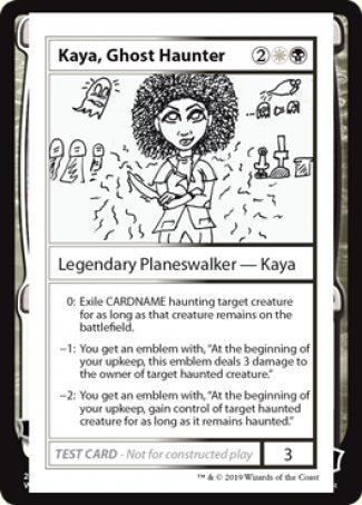 Kaya, Ghost Haunter (2021 Edition) [Mystery Booster Playtest Cards] | Jomio and Rueliete's Cards and Comics