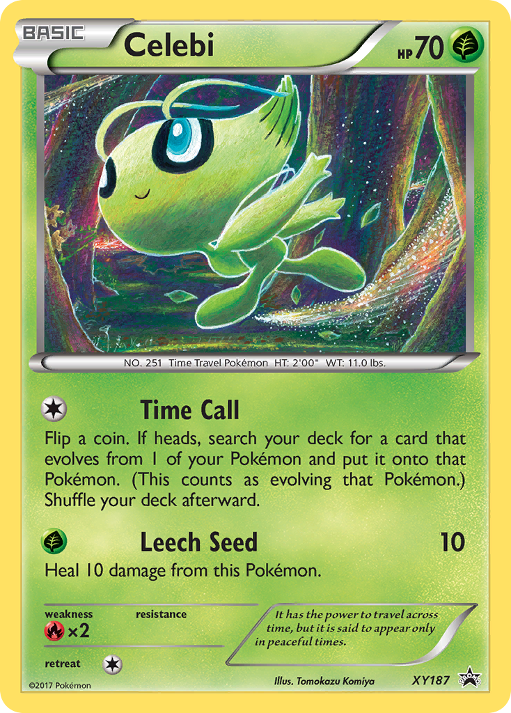 Celebi (XY187) [XY: Black Star Promos] | Jomio and Rueliete's Cards and Comics