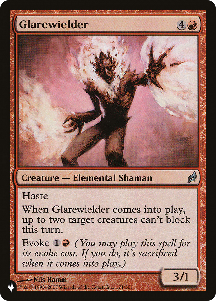 Glarewielder [The List] | Jomio and Rueliete's Cards and Comics