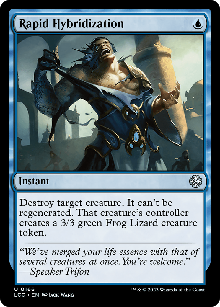 Rapid Hybridization [The Lost Caverns of Ixalan Commander] | Jomio and Rueliete's Cards and Comics