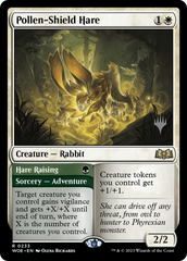 Pollen-Shield Hare // Hare Raising (Promo Pack) [Wilds of Eldraine Promos] | Jomio and Rueliete's Cards and Comics