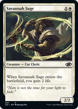 Savannah Sage [Jumpstart 2022] | Jomio and Rueliete's Cards and Comics