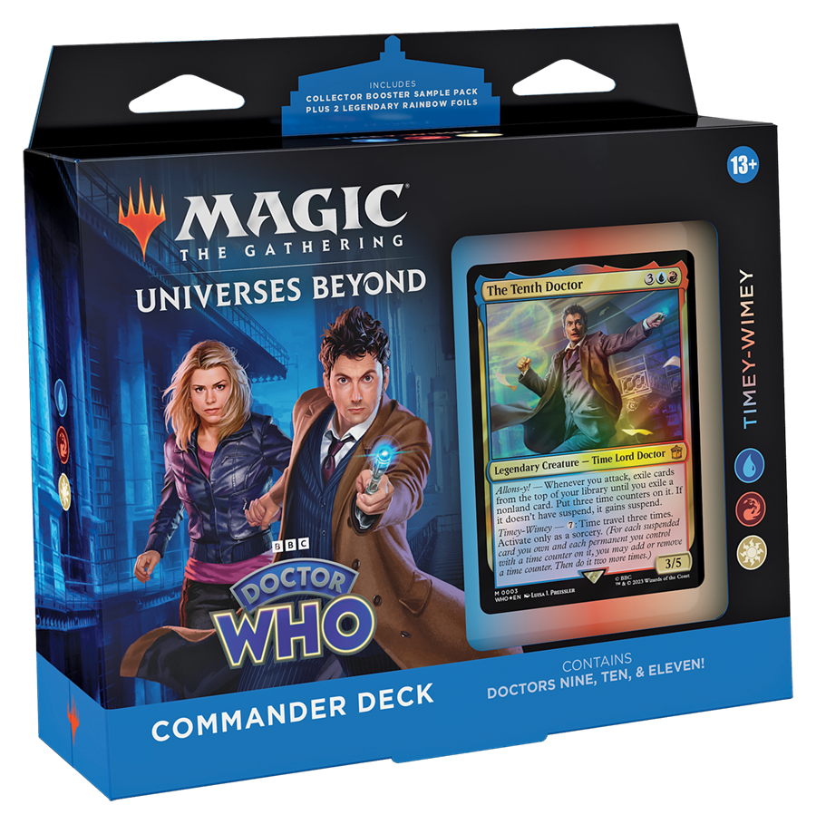 Doctor Who - Commander Deck (Timey-Wimey) | Jomio and Rueliete's Cards and Comics