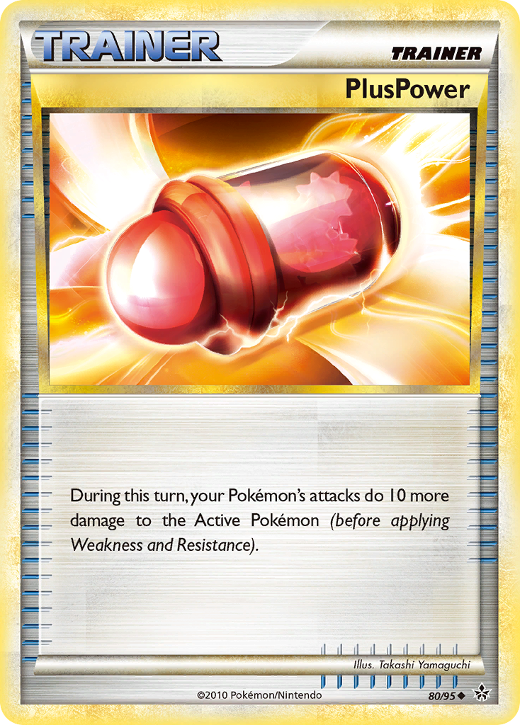 PlusPower (80/95) [HeartGold & SoulSilver: Unleashed] | Jomio and Rueliete's Cards and Comics