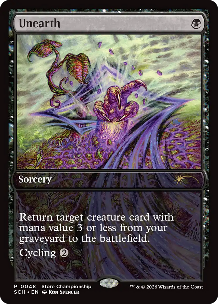 Unearth [Store Championships 2026] | Jomio and Rueliete's Cards and Comics