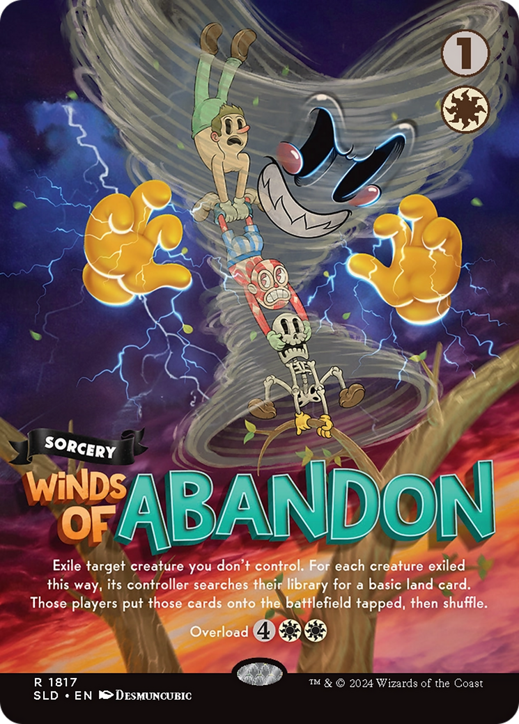 Winds of Abandon (Rainbow Foil) [Secret Lair Drop Series] | Jomio and Rueliete's Cards and Comics