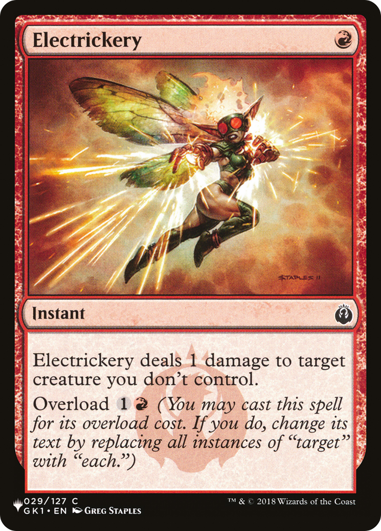 Electrickery [The List] | Jomio and Rueliete's Cards and Comics