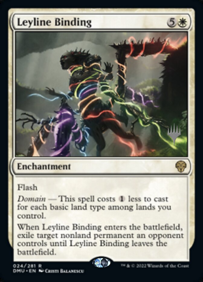 Leyline Binding (Promo Pack) [Dominaria United Promos] | Jomio and Rueliete's Cards and Comics