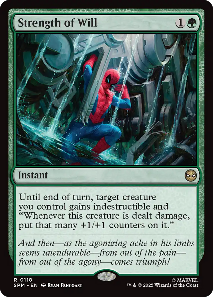 Strength of Will [Marvel's Spider-Man] | Jomio and Rueliete's Cards and Comics