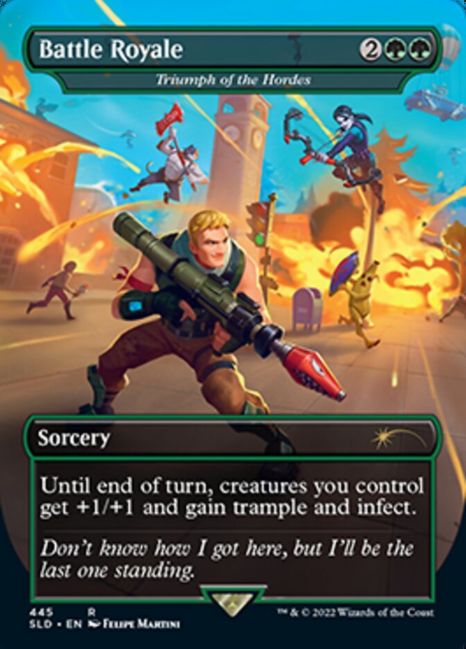 Triumph of the Hordes - Battle Royale [Secret Lair Drop Series] | Jomio and Rueliete's Cards and Comics