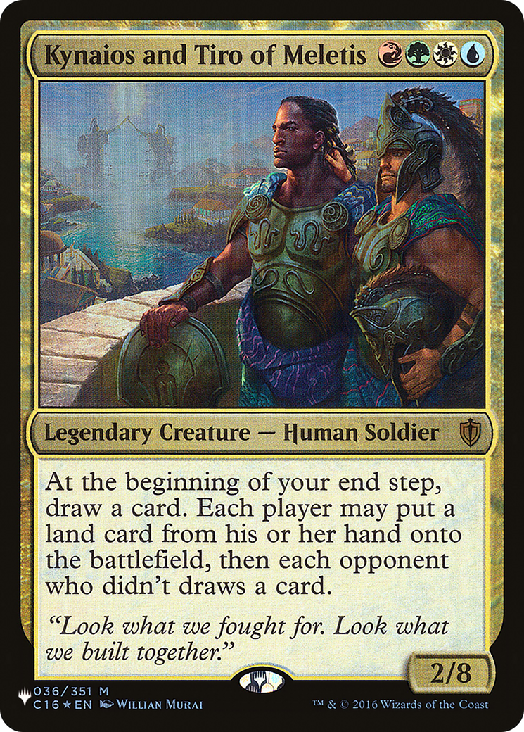 Kynaios and Tiro of Meletis [The List] | Jomio and Rueliete's Cards and Comics