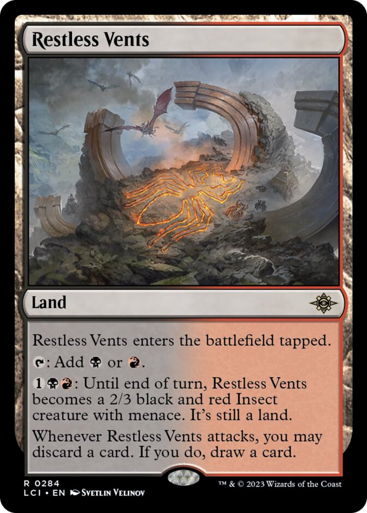 Restless Vents [The Lost Caverns of Ixalan] | Jomio and Rueliete's Cards and Comics