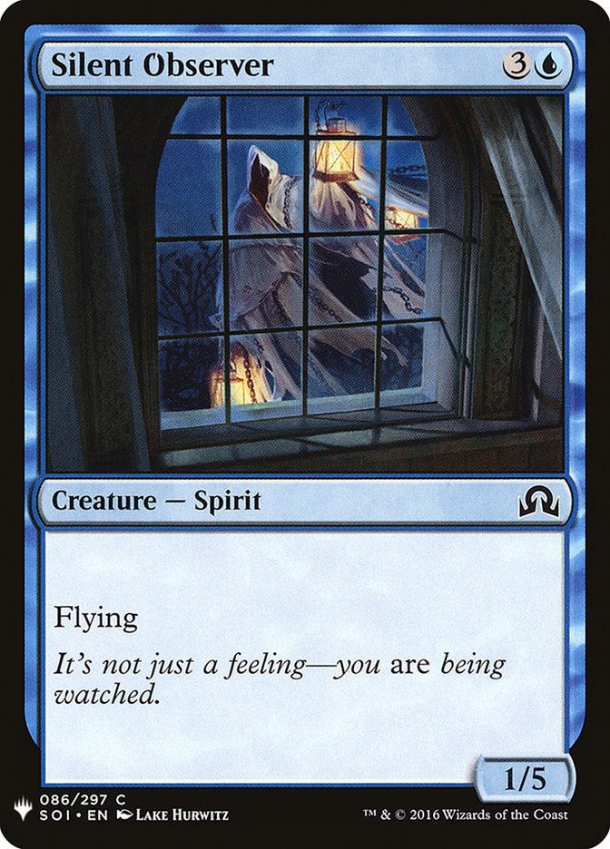 Silent Observer [Mystery Booster] | Jomio and Rueliete's Cards and Comics