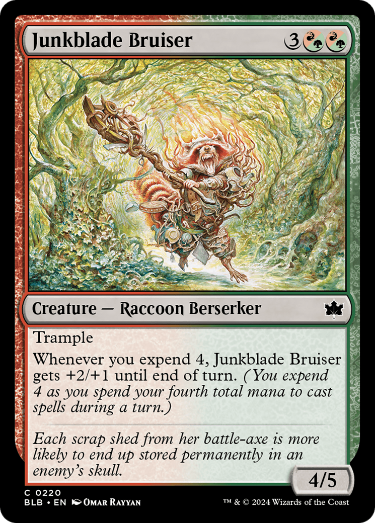 Junkblade Bruiser [Bloomburrow] | Jomio and Rueliete's Cards and Comics