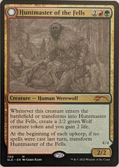 Huntmaster of the Fells // Ravager of the Fells (Sketch) [Secret Lair Drop Promos] | Jomio and Rueliete's Cards and Comics
