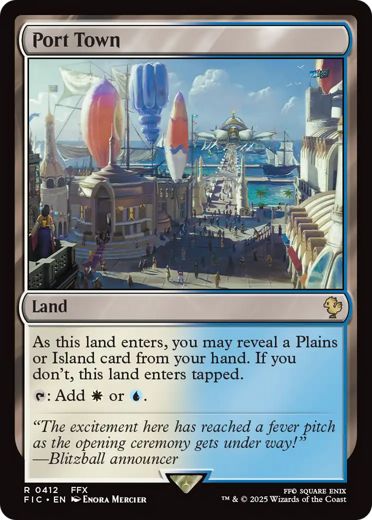 Port Town [FINAL FANTASY Commander] | Jomio and Rueliete's Cards and Comics