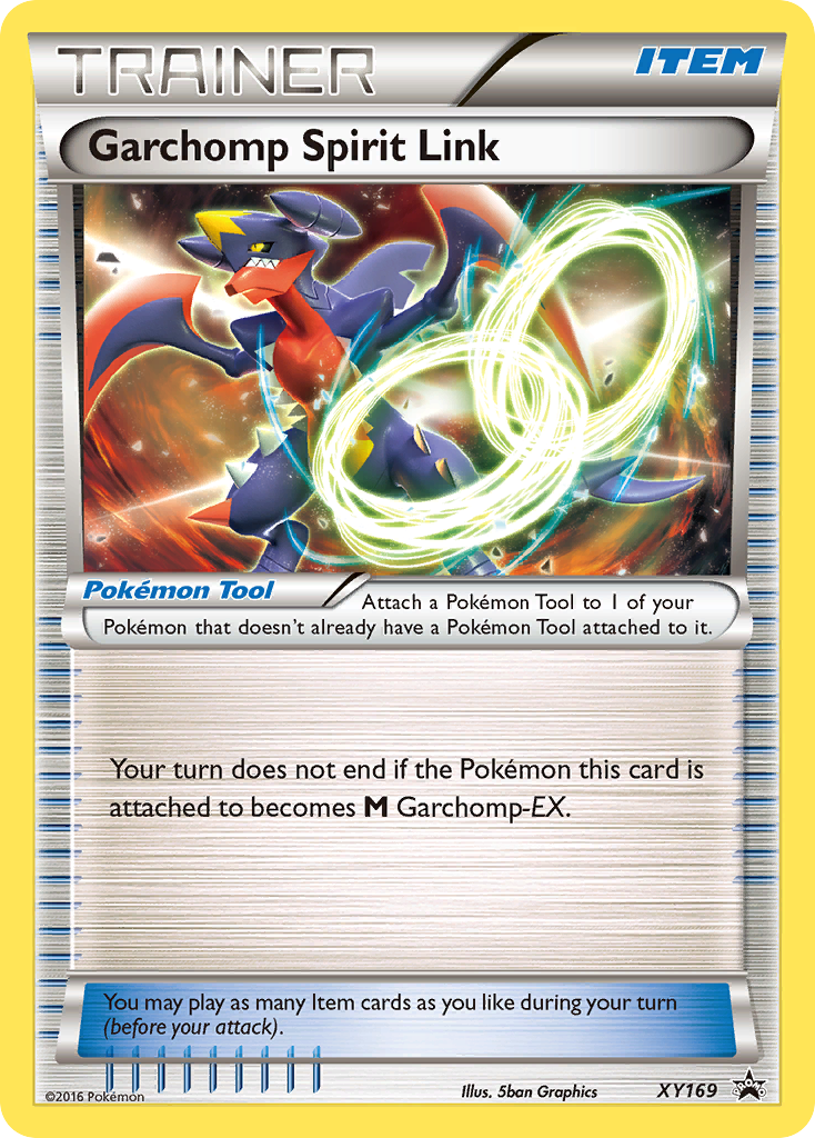 Garchomp Spirit Link (XY169) [XY: Black Star Promos] | Jomio and Rueliete's Cards and Comics