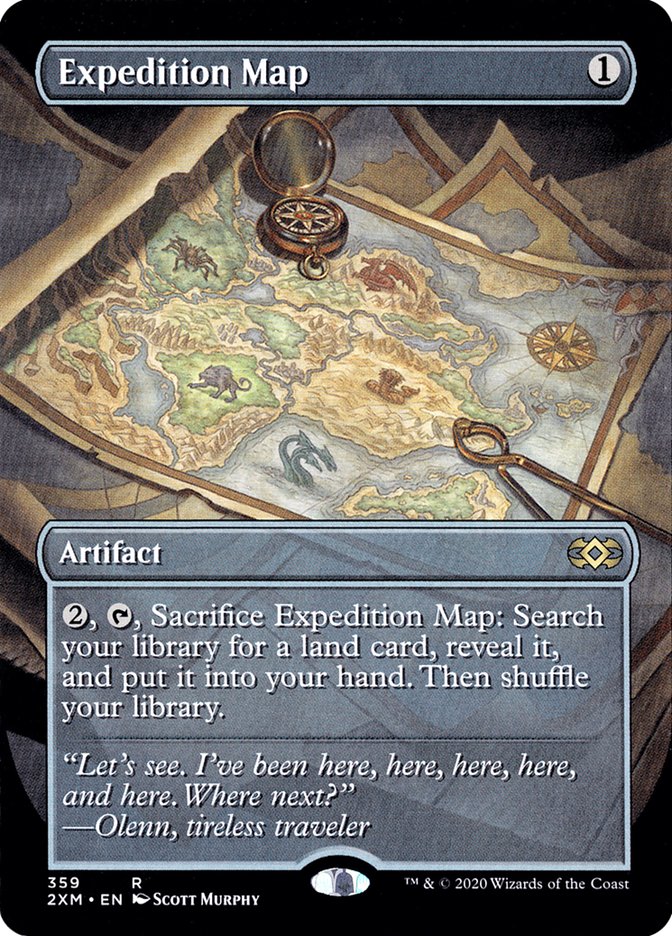 Expedition Map (Toppers) [Double Masters] | Jomio and Rueliete's Cards and Comics
