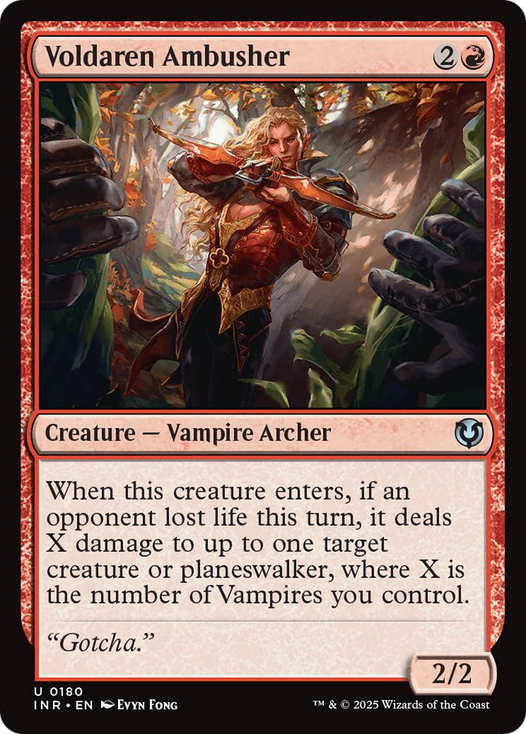 Voldaren Ambusher [Innistrad Remastered] | Jomio and Rueliete's Cards and Comics