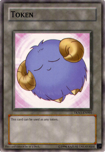 Scapegoat Token (Blue) [TKN1-EN001] Common | Jomio and Rueliete's Cards and Comics