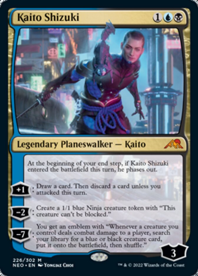 Kaito Shizuki [Kamigawa: Neon Dynasty] | Jomio and Rueliete's Cards and Comics
