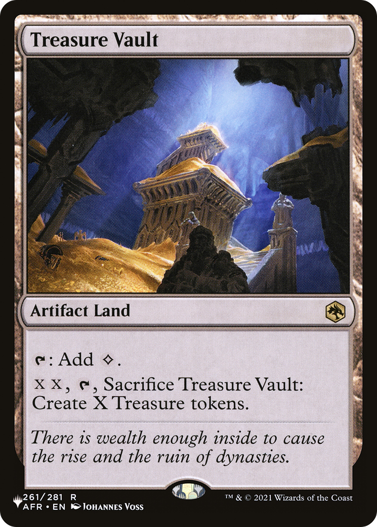 Treasure Vault [The List] | Jomio and Rueliete's Cards and Comics