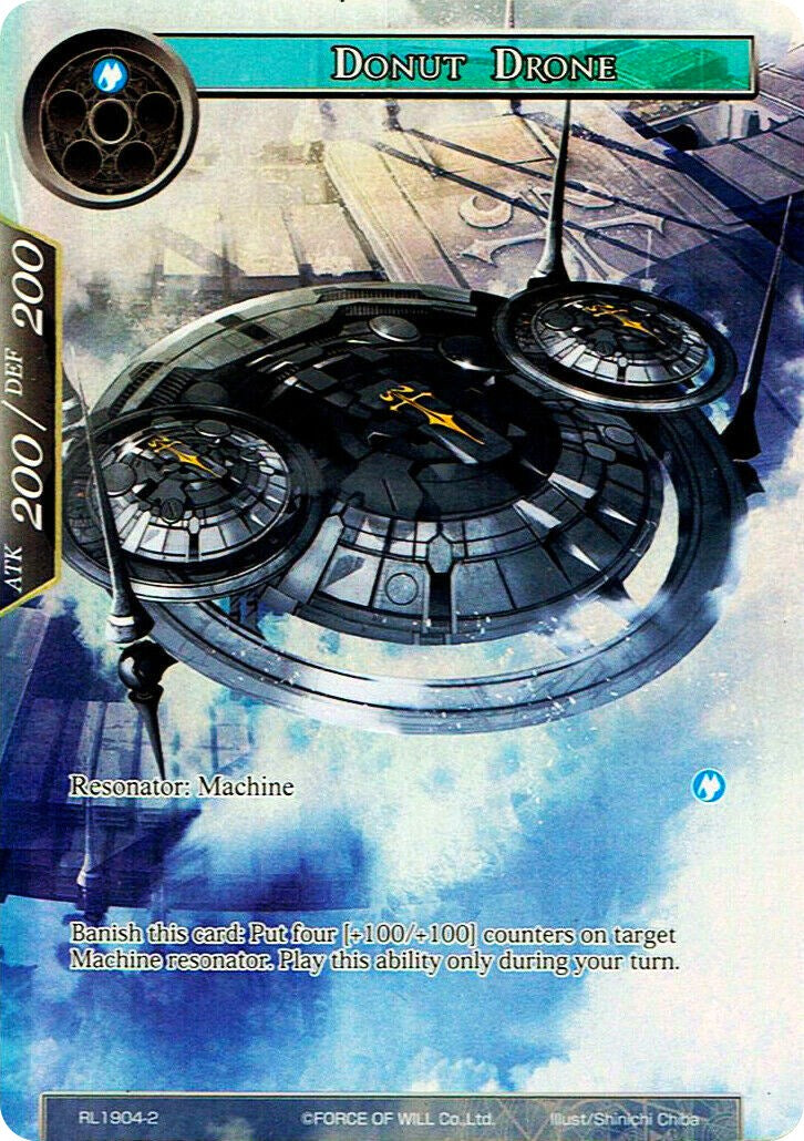 Donut Drone (RL1904-2) [Promo Cards] | Jomio and Rueliete's Cards and Comics