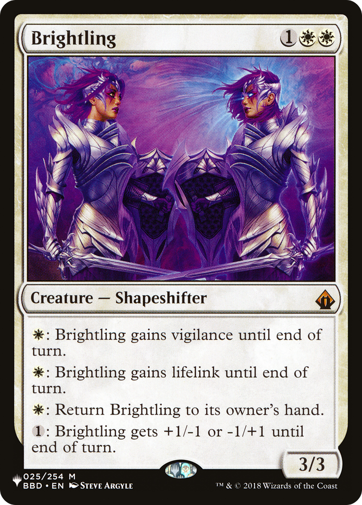 Brightling [The List] | Jomio and Rueliete's Cards and Comics