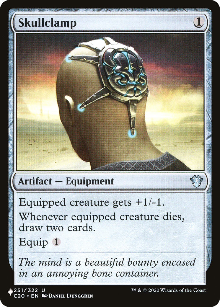 Skullclamp (C20) [The List] | Jomio and Rueliete's Cards and Comics