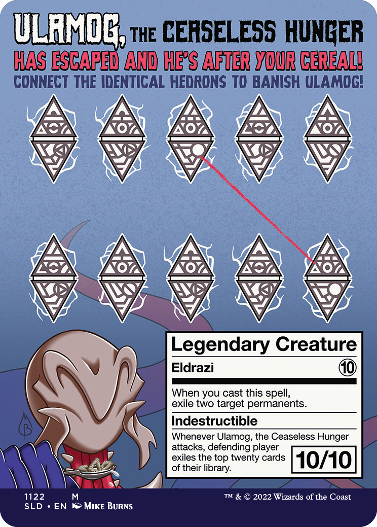 Ulamog, the Ceaseless Hunger (Borderless) [Secret Lair Drop Series] | Jomio and Rueliete's Cards and Comics