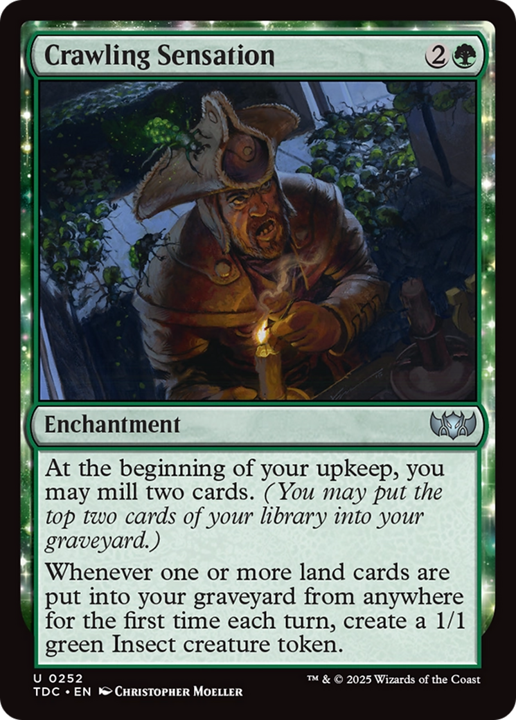 Crawling Sensation [Tarkir: Dragonstorm Commander] | Jomio and Rueliete's Cards and Comics