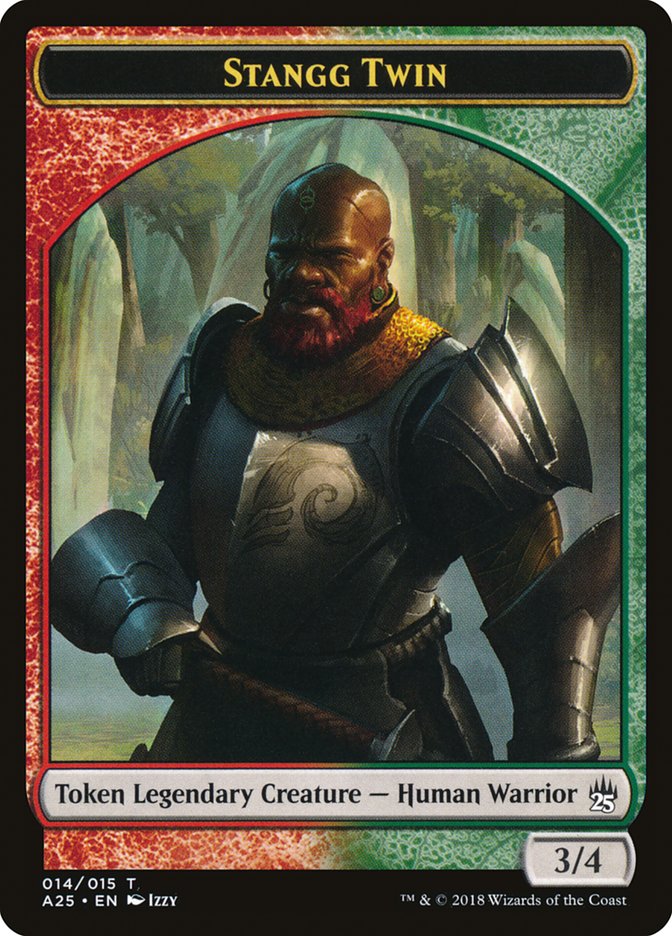 Stangg Twin Token [Masters 25 Tokens] | Jomio and Rueliete's Cards and Comics