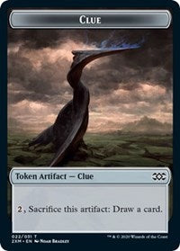 Clue // Servo Double-Sided Token [Double Masters Tokens] | Jomio and Rueliete's Cards and Comics