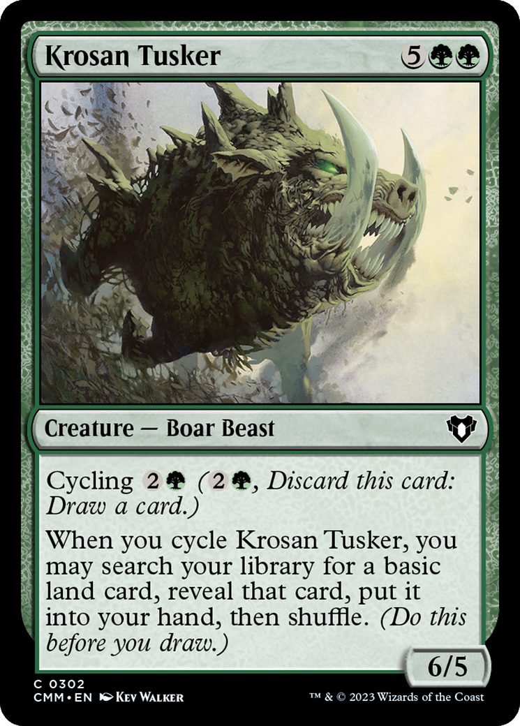 Krosan Tusker [Commander Masters] | Jomio and Rueliete's Cards and Comics