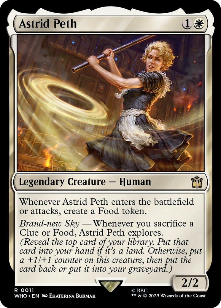 Astrid Peth [Doctor Who] | Jomio and Rueliete's Cards and Comics