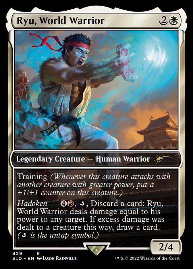 Ryu, World Warrior [Secret Lair Drop Series] | Jomio and Rueliete's Cards and Comics