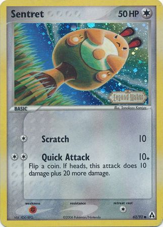 Sentret (62/92) (Stamped) [EX: Legend Maker] | Jomio and Rueliete's Cards and Comics