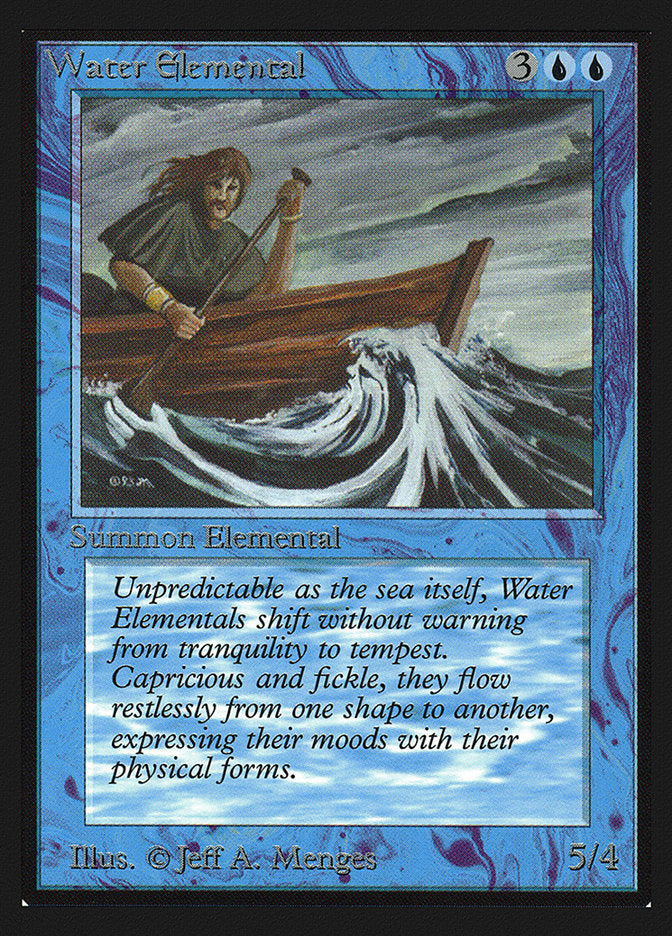 Water Elemental [International Collectors' Edition] | Jomio and Rueliete's Cards and Comics
