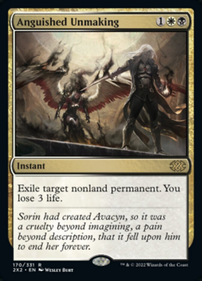 Anguished Unmaking [Double Masters 2022] | Jomio and Rueliete's Cards and Comics