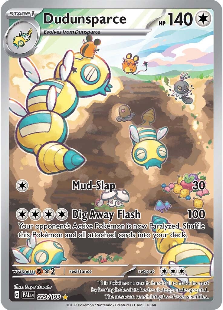 Dudunsparce (229/193) [Scarlet & Violet: Paldea Evolved] | Jomio and Rueliete's Cards and Comics